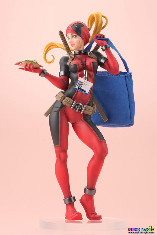 kotobukiya marvel bishoujo lady deadpool statue