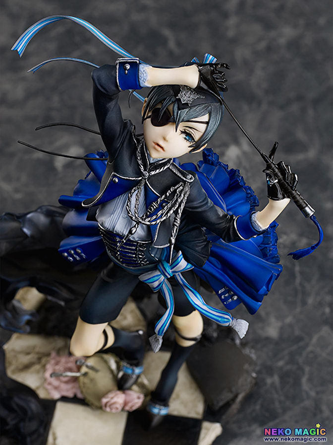 Disponibile Bandai tekupiku Black Butler Ciel Phantomhive Sebastian Michaelis Anime Fino Figura Modello k Giocattolo Regalo per I Bambini  26