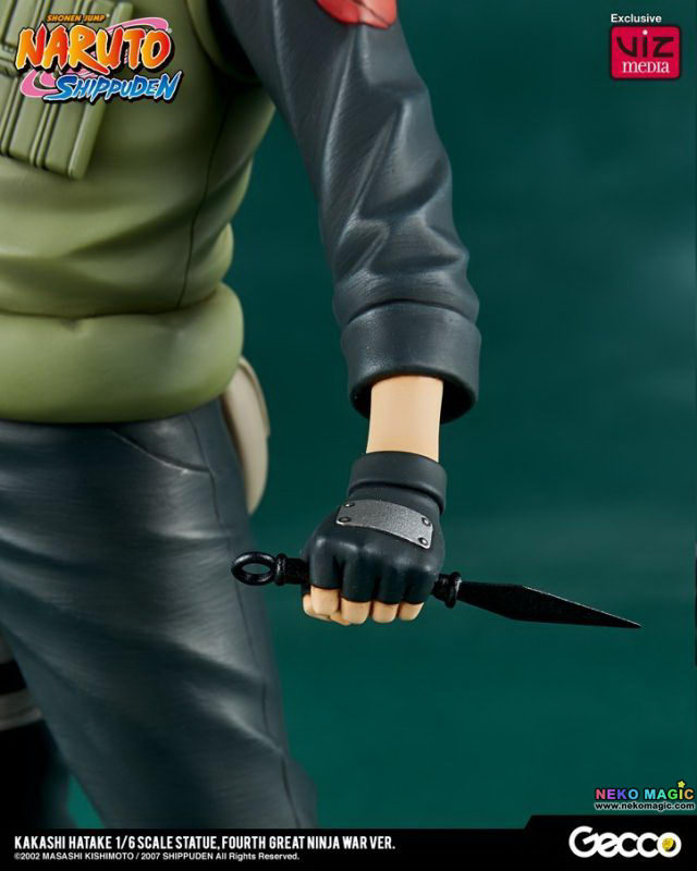 Naruto Hatake Kakashi Fourth Great Ninja War Ver. 1/8 PVC figure by