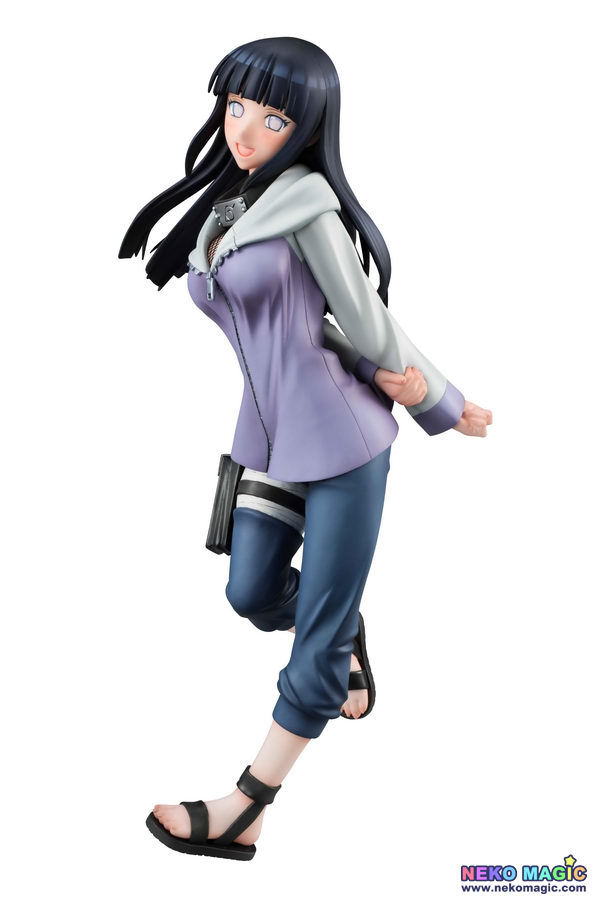 Figura Naruto Gals: Hinata Hyuga (Versione Nuziale) | Megahouse | PVC, 20,3 Cm, Multicolore
