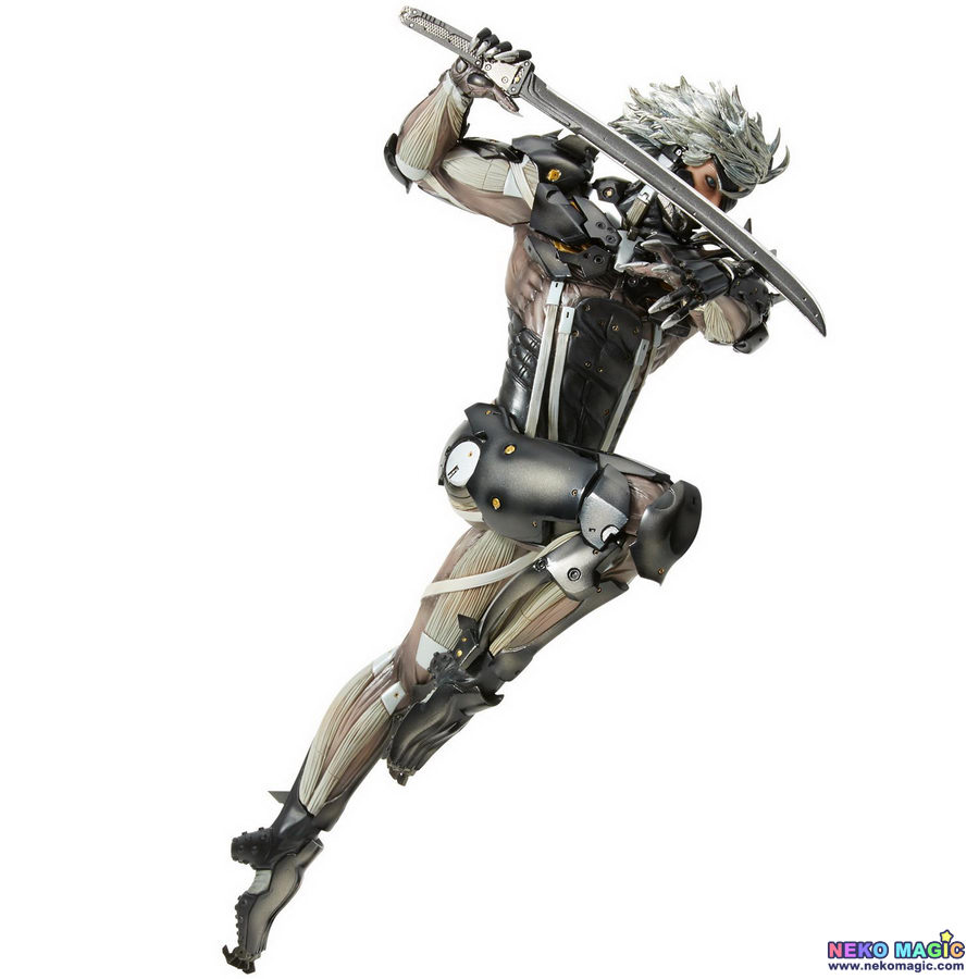 Metal Gear Rising Revengeance Raiden Menshdge No 33 Non Scale Pvc Figure By Union Creative Neko Magic