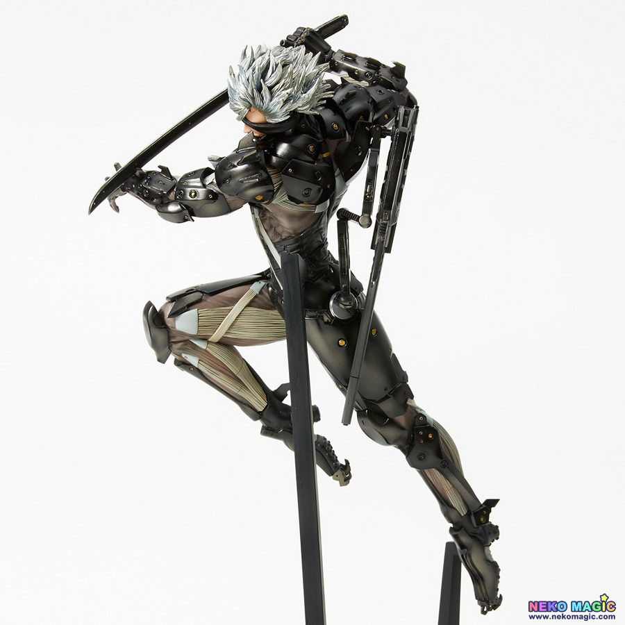 Metal Gear Rising Revengeance Raiden Menshdge No 33 Non Scale Pvc Figure By Union Creative Neko Magic