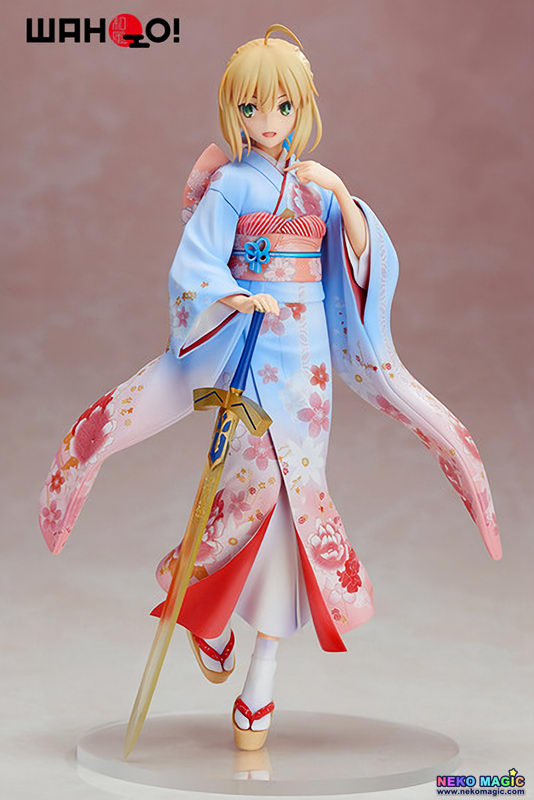Anime Aniplex Fate/Stay Night UBW Saber Haregi  Kimono Ver.PVC Figure Model
