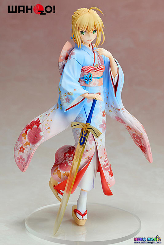 Anime Aniplex Fate/Stay Night UBW Saber Haregi  Kimono Ver.PVC Figure Model