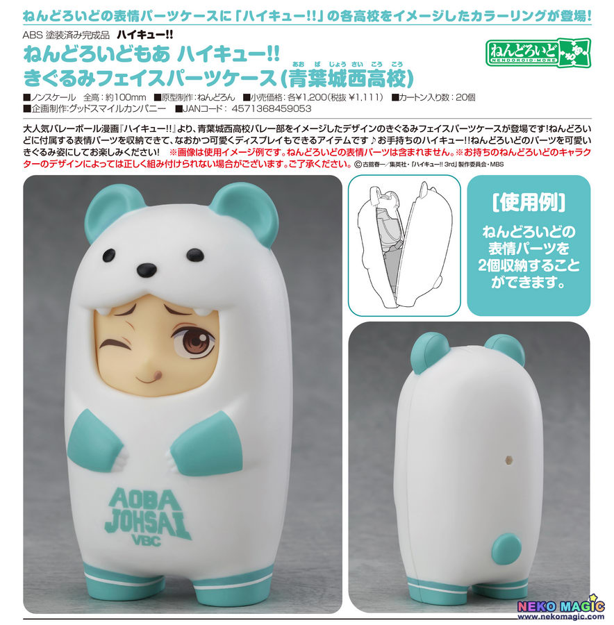 nendoroid more face parts case