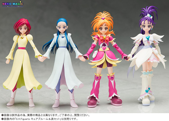 Premium Bandai Futari wa Pretty Cure Splash Star Cure Bloom & Michiru Set Figure 