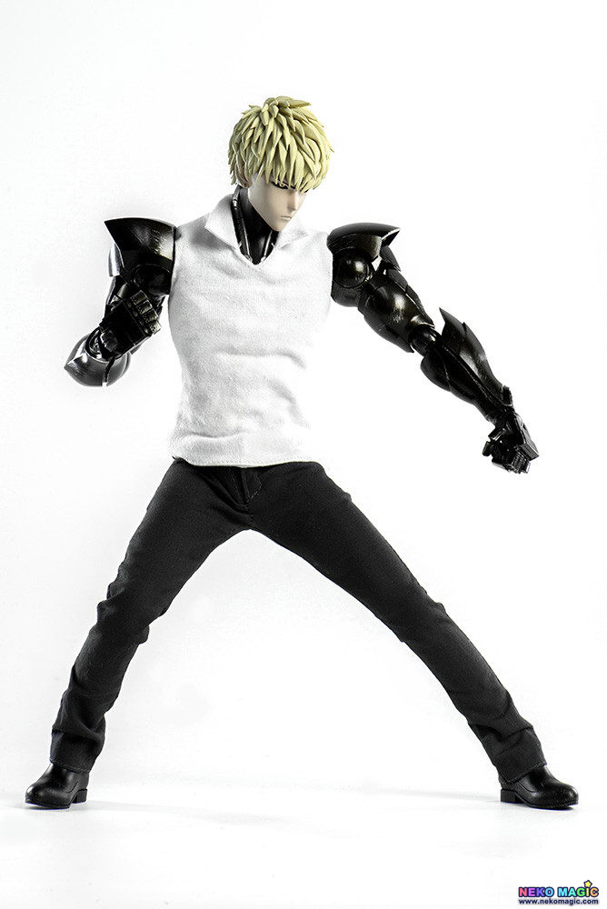 One Punch Man Genos Articulated Figure 1 6 Action Figure By Threezero 