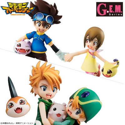 Digimon Ishida Yamato Takaishi Takeru Tunomon Tokomon PVC Figure New In Box Digimon Ishida Yamato Takaishi Takeru Tunomon Tokomon PVC Figure New In Box