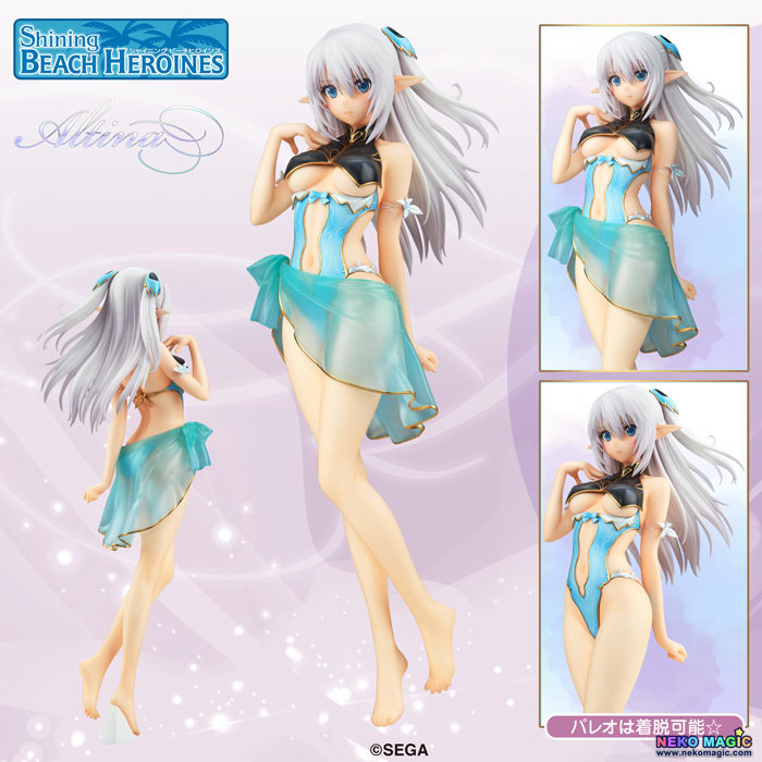 Anime Flare Shining Beach Heroines Altina Swimsuit Ver PVC Figure With Box 17cm 
