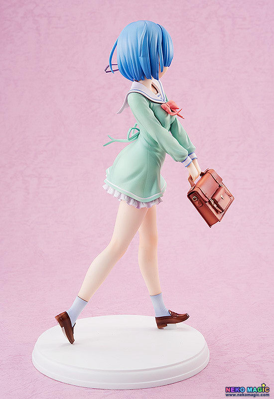 ReZero Rem High School Uniform Ver. 1/7 PVC figure by KADOKAWA