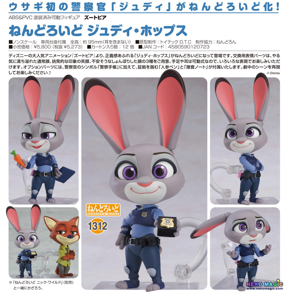 judy hopps nendoroid number