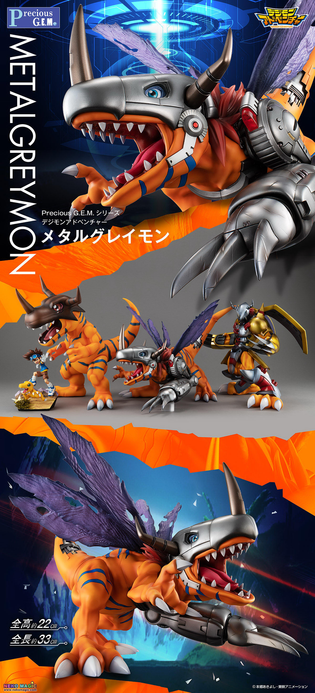 Digimon Finger Puppet – Greymon – Retro Japan