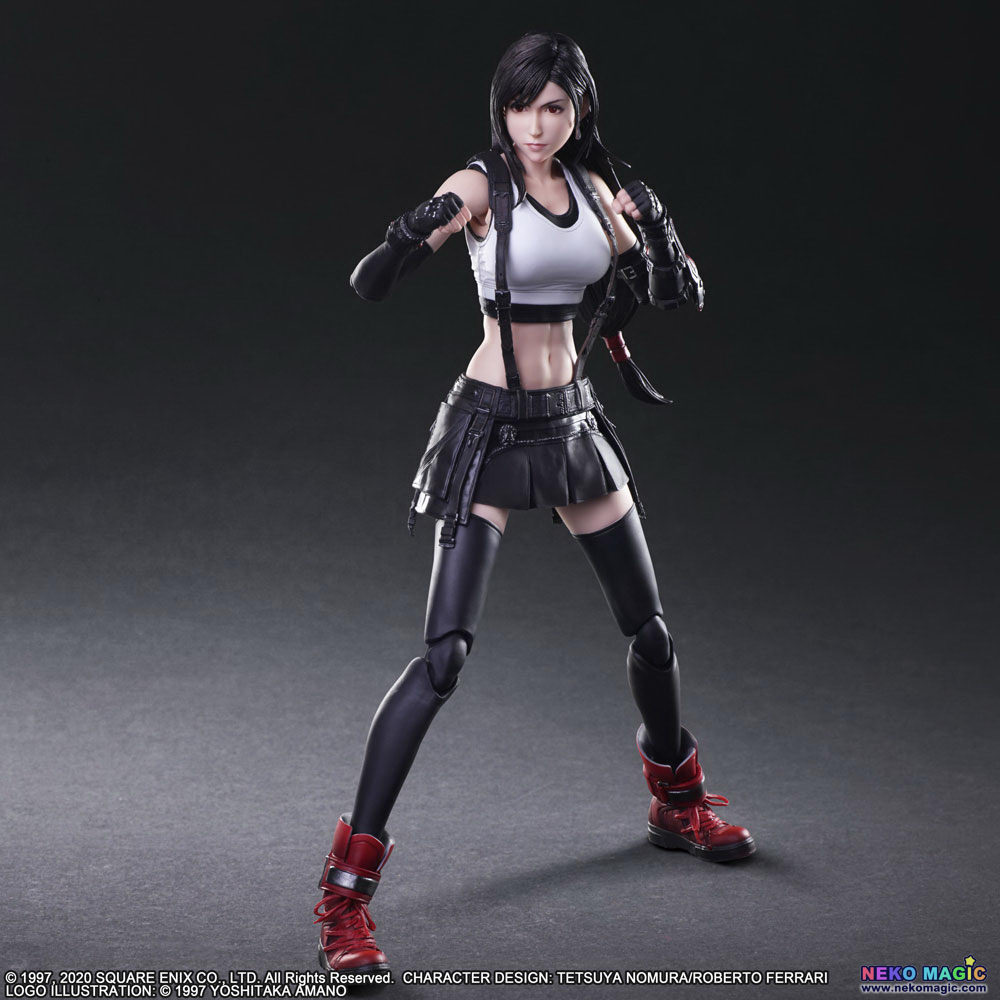 final fantasy vii remake play arts kai tifa lockhart action figure