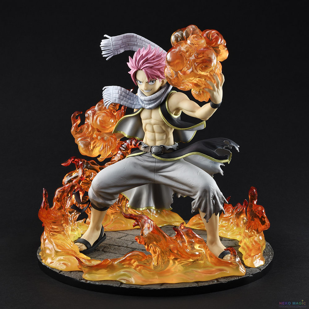 Anime Fairy Tail Etherious Natsu Dragneel 9 in Pvc Figure Model Statue