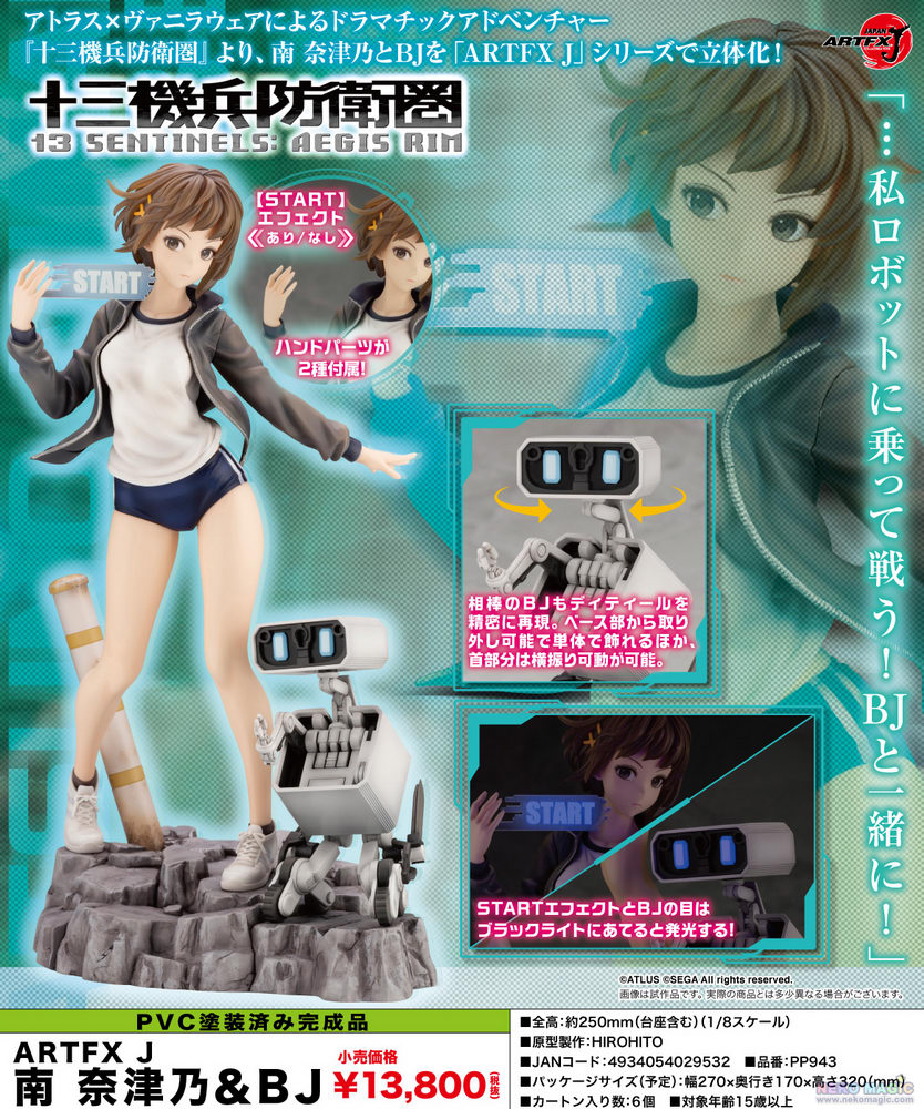 kotobukiya 13 sentinels