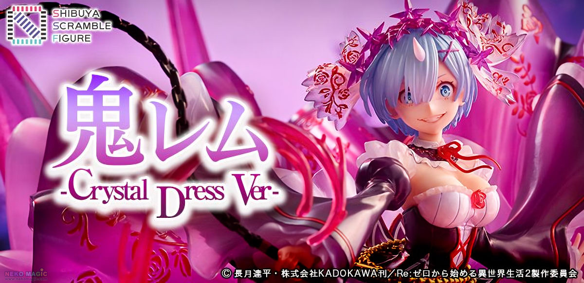 exclusive] Re:Zero – Demon Rem -Crystal Dress Ver.- 1/7 PVC figure